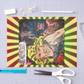 Cave Girl, Gorilla, Elephant Golden Age Comic Book Tissuepapier (Craft)