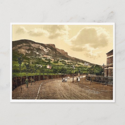Cave Hill. Belfast. Co. Antrim, Ierland, zeldzame  Briefkaart (Voorkant)