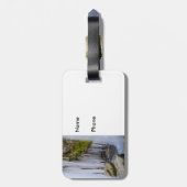 Cave Icicles Bagagelabel (Achterkant verticaal)