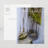 Cave Icicles Briefkaart (Voorkant / Achterkant)