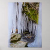 Cave Icicles Poster (Voorkant)