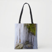 Cave Icicles Tote Bag (Voorkant)