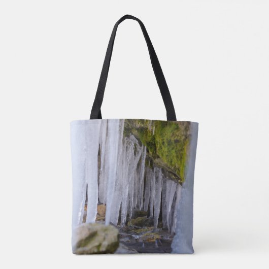 Cave Icicles Tote Bag (Achterkant)