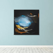 Cave II - Uitgerekte Canvas Art Print (Insitu (Houten vloer))