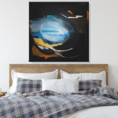 Cave II - Uitgerekte Canvas Art Print (Insitu (Slaapkamer))