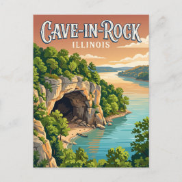 Cave-in-Rock Illinois Briefkaart