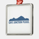 Cave Junction Oregon alstublieft Metalen Ornament (Links)