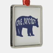 Cave Junction Oregon Beer Metalen Ornament (Rechts)