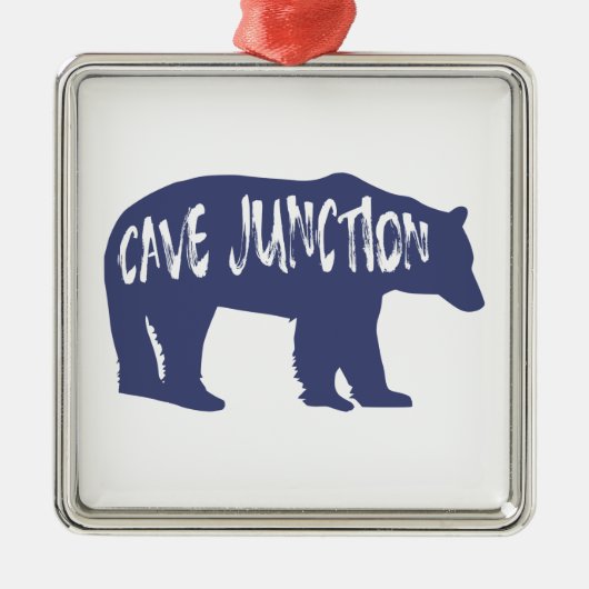 Cave Junction Oregon Beer Metalen Ornament (Voorkant)