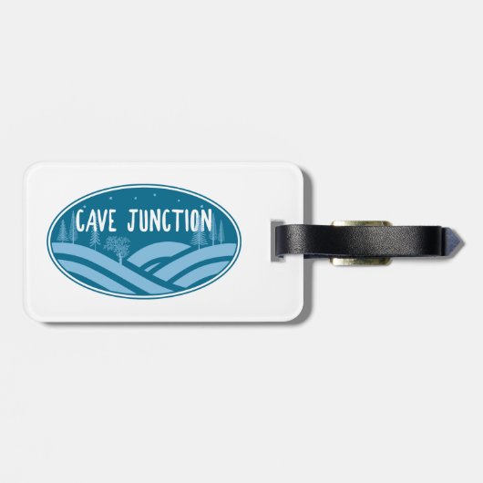 Cave Junction Oregon Outdoors Bagagelabel (Achterkant horizontaal)
