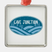Cave Junction Oregon Outdoors Metalen Ornament (Voorkant)