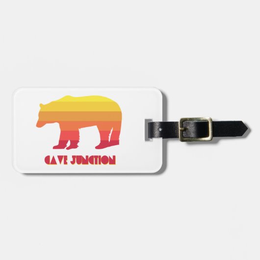 Cave Junction Oregon Rainbow-Beer Bagagelabel (Voorkant horizontaal)