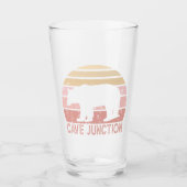 Cave Junction Oregon Retro-Beer Glas (Voorkant)