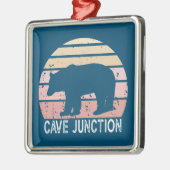 Cave Junction Oregon Retro-Beer Metalen Ornament (Links)