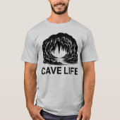 Cave Life Climbing Cave Lovers T-shirt (Voorkant)