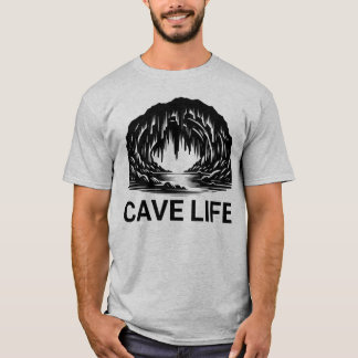 Cave Life Climbing Cave Lovers T-shirt