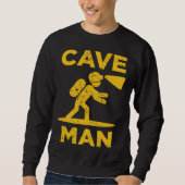 Cave Man Cave Explorer And Nature Trui (Voorkant)