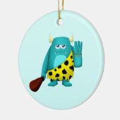 Cave Monster Keramisch Ornament (Links)