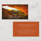 Cave Mouth, Cave Explorer, Sportsperson Visitekaartje (Voorkant / Achterkant)