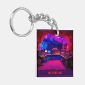 Cave Music Studio Sleutelhanger (Voorkant Links)