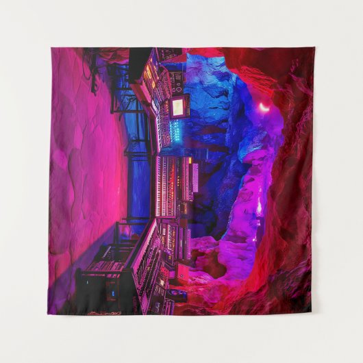 Cave Music Studio Wandkleed (Voorkant (horizontaal))
