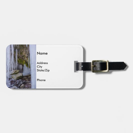 Cave of Ice Bagagelabel (Voorkant horizontaal)