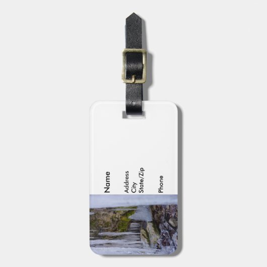 Cave of Ice Bagagelabel (Voorkant verticaal)