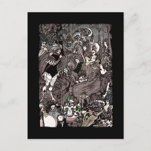 Cave of Spleen Gothic Artwork Briefkaart (Voorkant)