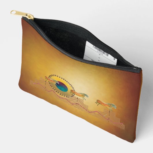 Cave paarden om je geest te bemoedigen etui (Open)