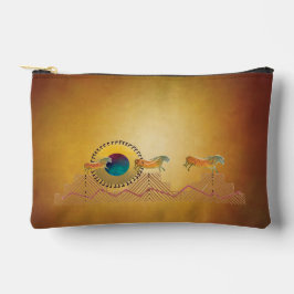 Cave paarden om je geest te bemoedigen etui