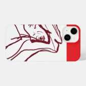 Cave Painting Phone Case iPhone Hoesje (Achterkant horizontaal)