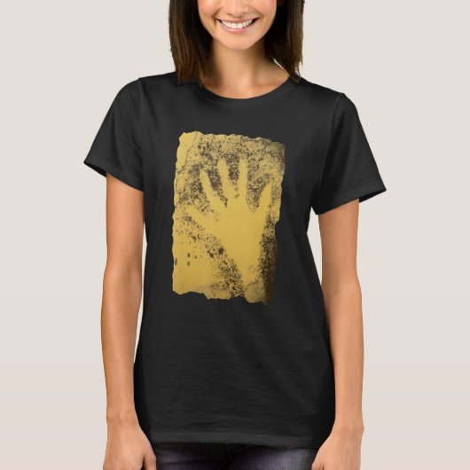 Cave Painting Prehistin Cosquer Cave History T-shirt (Voorkant)
