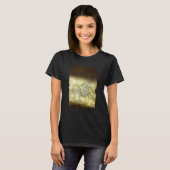 Cave Painting Prehistorische Bulls in Lascaux Cave T-shirt (Voorkant volledig)