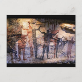 Cave Painting Rock Art Briefkaart
