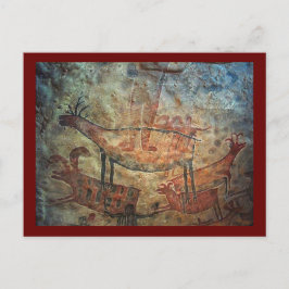 Cave Painting Rock Art Briefkaart