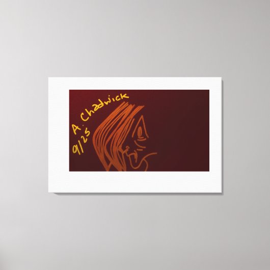 Cave Painting Stretched Canvas Afdruk (Voorkant)