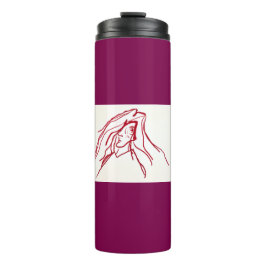 Cave Painting Thermal Tumbler Thermosbeker