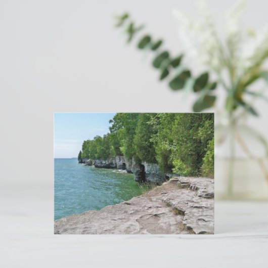 Cave Point Park Briefkaart (Staand voorkant)