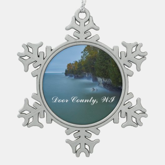 Cave Point Park, Deurdistrict, Snowflake Ornament (Voorkant)