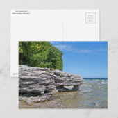 Cave Point Shoreline Briefkaart (Voorkant / Achterkant)