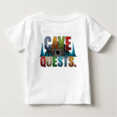 Cave Quests Adventure T-shirt ontwerp (Achterkant)