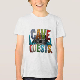 Cave Quests Vrouwen Avontuur Grafisch T-shirt