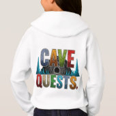 Cave Quests Vrouwen Avontuur Graphic hoodie (Achterkant)