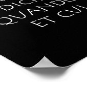 Cave quid dicis quando et cui poster (Hoek)