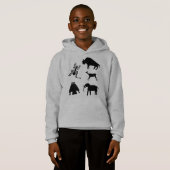 Cave Rock Art - Prehistorische dieren (Voorkant volledig)