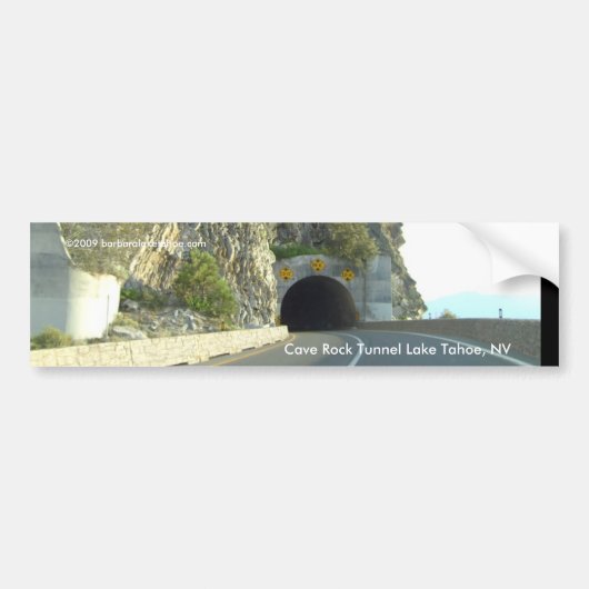 CAVE ROCK Rock'n Bumperstickers TAHOE (Voorkant)