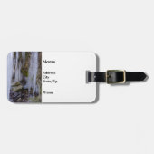 Cave Tunnel of Ice Bagagelabel (Voorkant horizontaal)