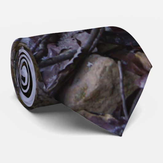 Cave Tunnel of Ice Stropdas (Opgerold)