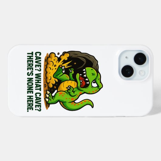 Cave? What Cave? Case-Mate iPhone Case (Achterkant (horizontaal))