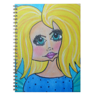 Cave Woman - Notebook - BLonde Notitieboek